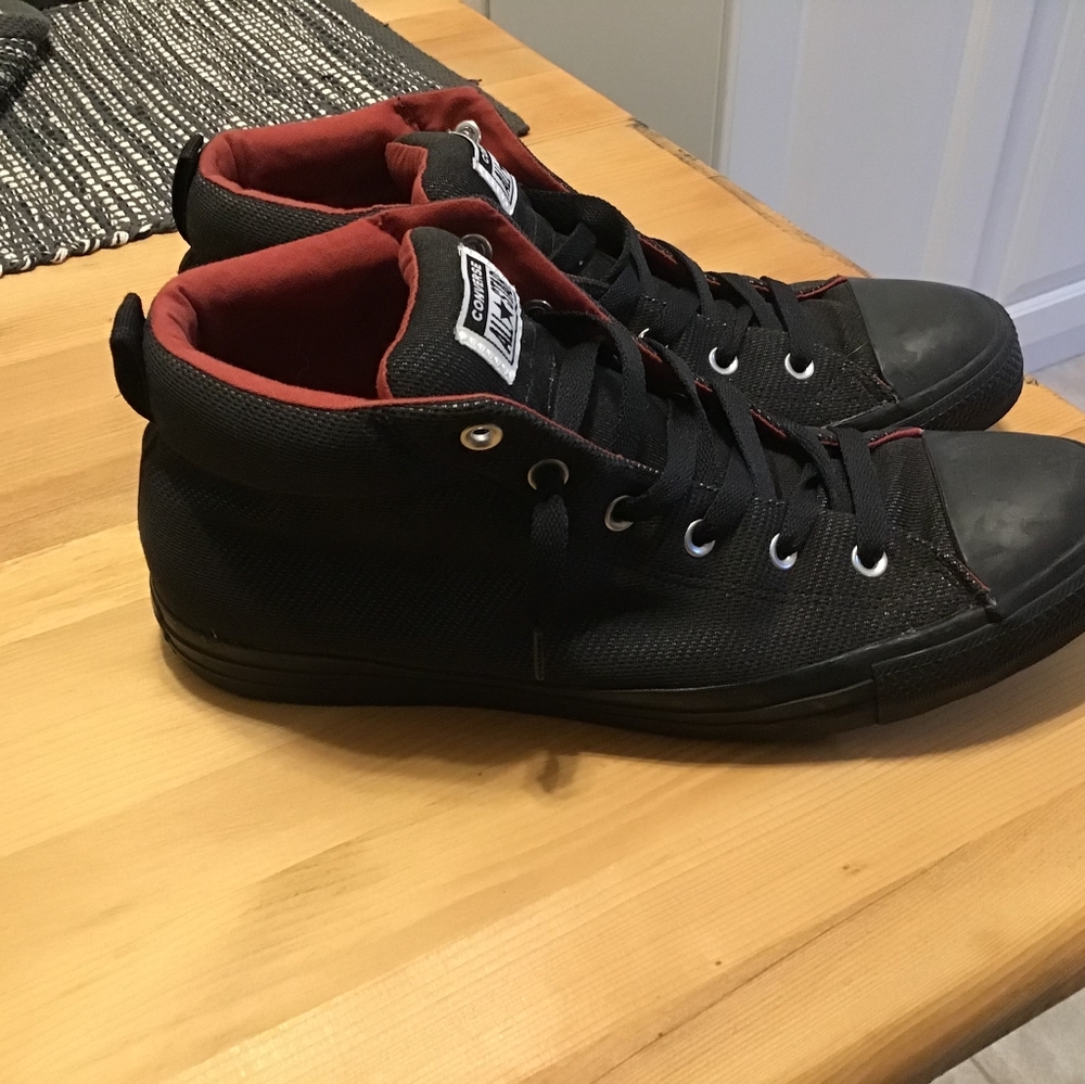 Converse high tops 11.5 like new mens